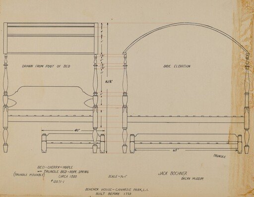 Bed and Trundle Bed