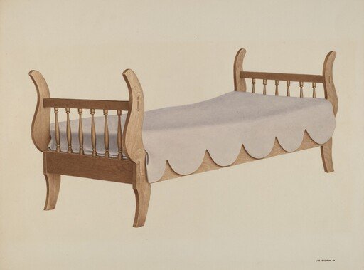 Sleigh Bed