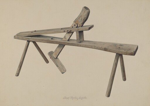 Wood Carver's Bench