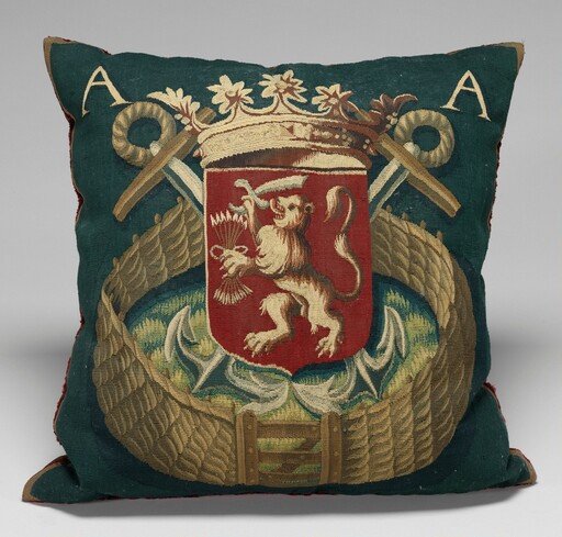 Tapestry-covered Cushion