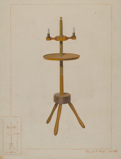 Maple Candlestand