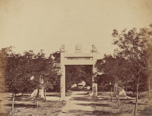 Tomb Near Palichian, the Scene of the Commencement of the Attack on September 21, 1860