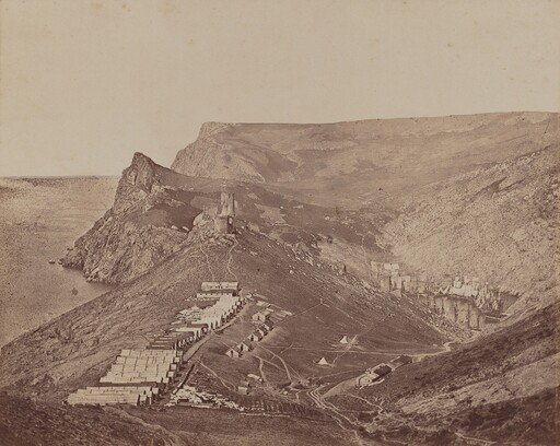 Fortification above Balaclava Harbor