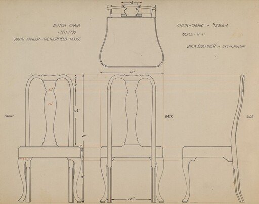 Drawing for Chair