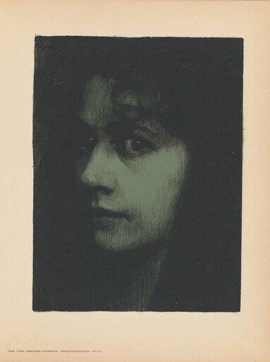 Weiblicher Studienkopf