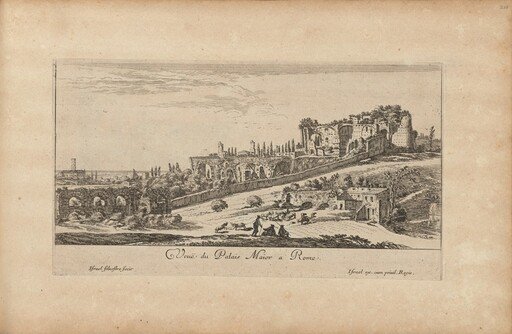 Veuë du Palais Maior a Rome