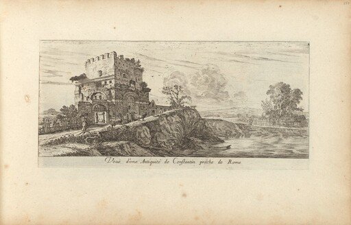 Veue d'une Antiquité de Constantin proche de Rome