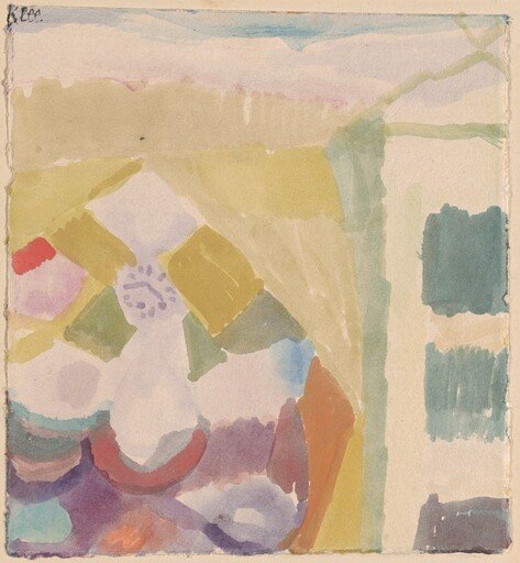 Interieur mit der Uhr (Interior with the Clock)