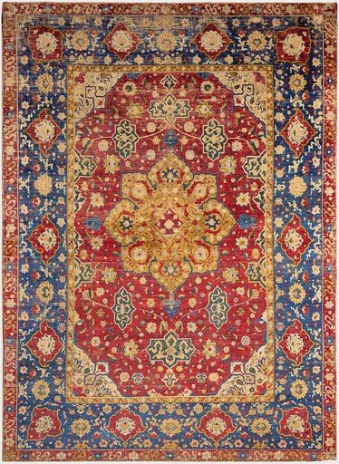 Silk Medallion Rug
