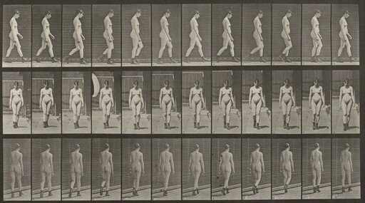 Plate Number 22. Walking with high-heeled boots on