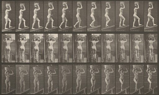 Plate Number 80. Ascending an incline with a 20-lb. basket on head
