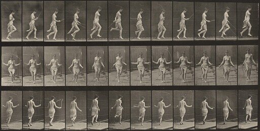 Plate Number 174. Running and jumping with skipping rope