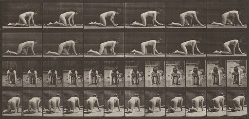Plate Number 182. Crawling on hands and knees