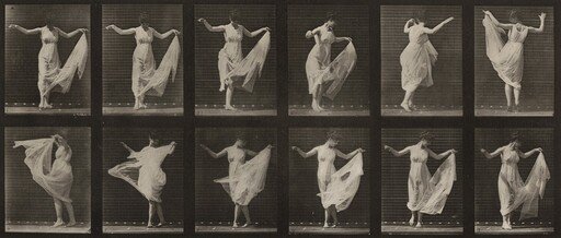 Plate Number 187. Dancing (fancy)