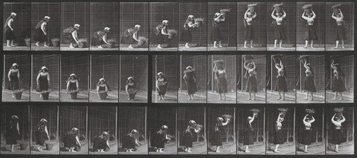 Plate Number 230. Lifting a 30-lb. basket from ground to head and turning