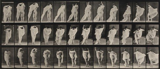 Plate Number 416. Toilet, putting on dress