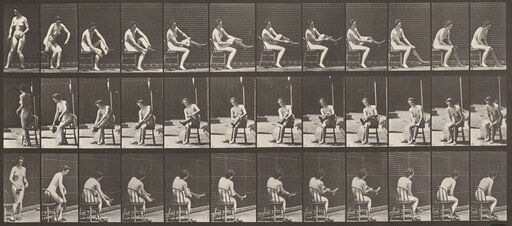 Plate Number 418. Toilet, sitting and putting on stockings