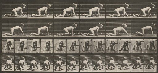 Plate Number 471. Child crawling on hands and knees
