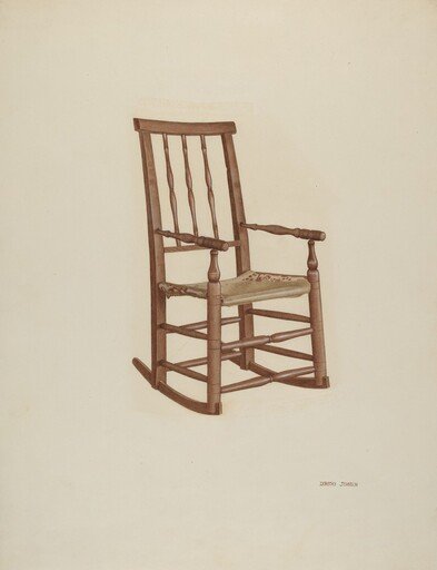 Raw Hide Bottom Rocker