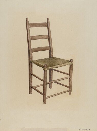 Rawhide Bottom Chair