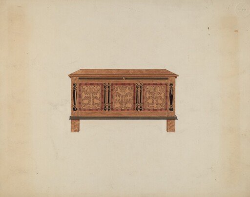 Blanket Chest - Front View