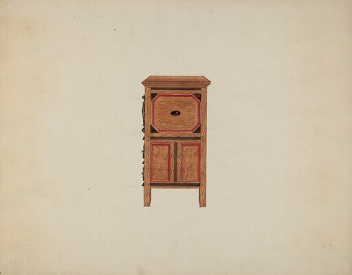 Side View of Hartford Chest