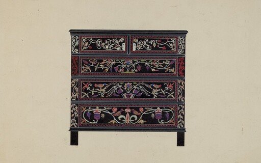 Guilford Painted Chest