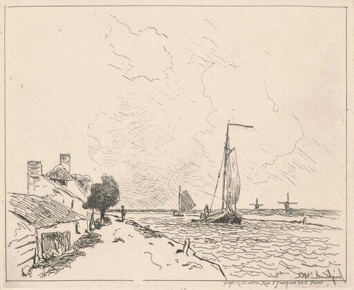 Two Boats at Sail (Les deux Barques à voile)