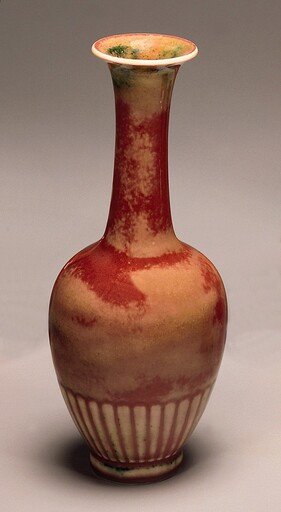 Petal-Decorated Vase