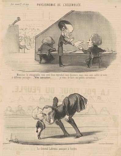 Monsieur le sténographe ...