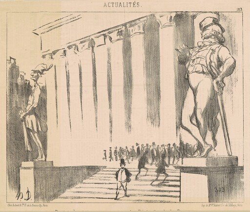Projet de statutes pour orner ... la Bourse