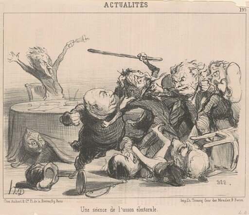 Une séance de l'union électorale