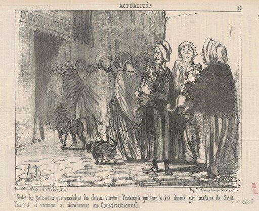 Toutes le Parisiennes qui possèdent des chiens ...