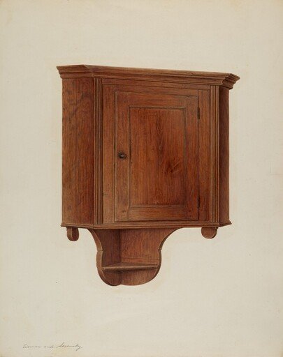 Hanging Corner Cupboard