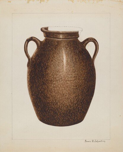 Stoneware Jar