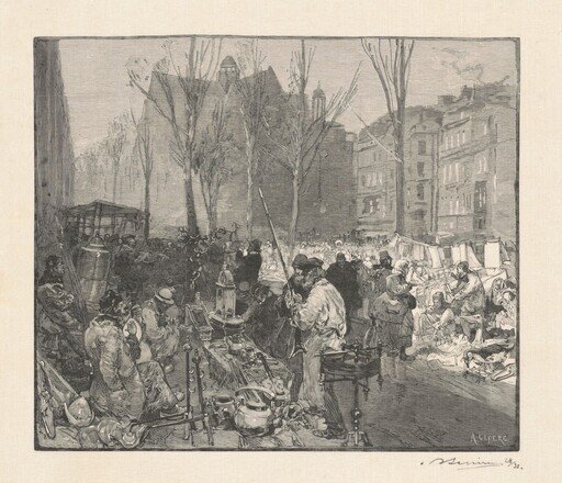 Marché à la terraille