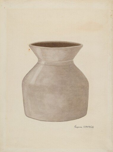 Stoneware Jar