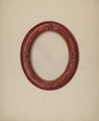 Elliptical Picture Frame