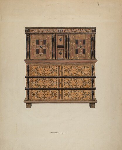 Cupboard with Drawers