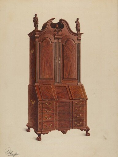 Cabinet-top Desk