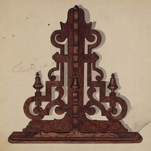 Mahogany Shelf
