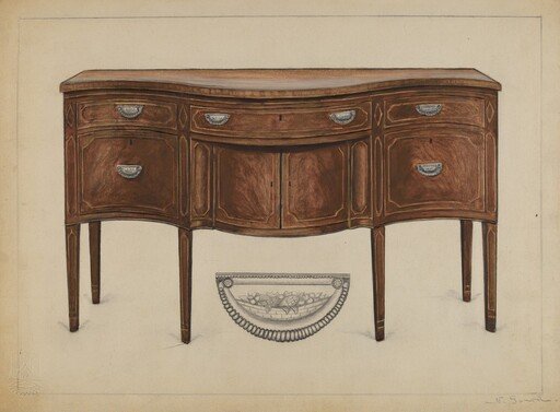 Side Board (Hepplewhite)