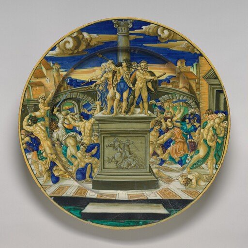 Charger with the Massacre of the Innocents