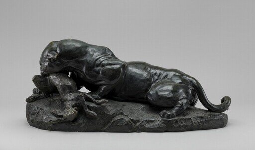Jaguar Devouring a Hare