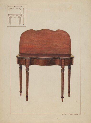 Sheraton Wall Table