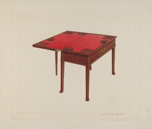 Three Leaf Gaming Table