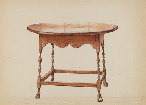 Table, Round Top