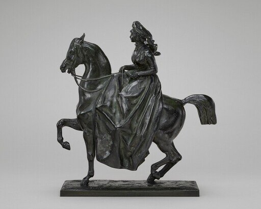 Equestrienne in 1830 Dress
