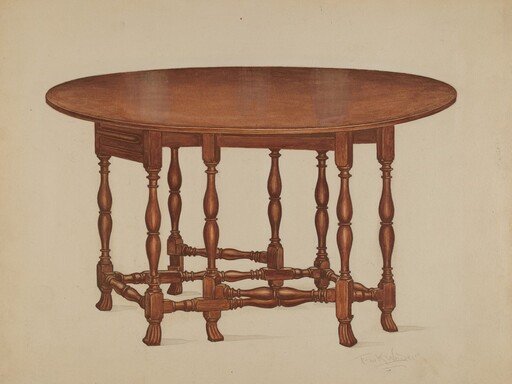 Gate-legged Table