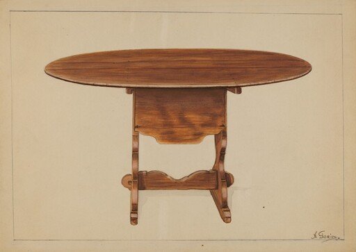 Tip Table (Hutch)